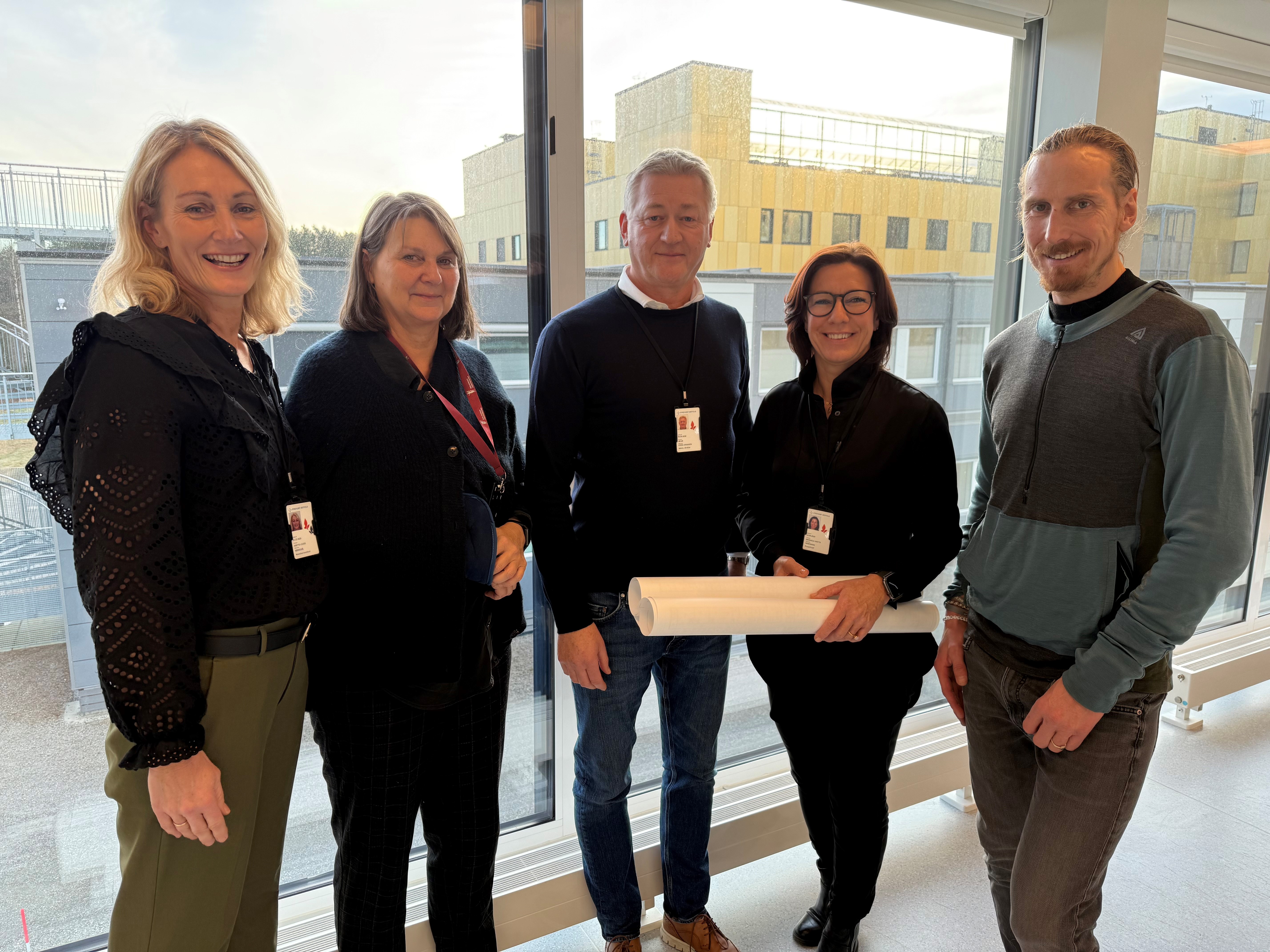 Adm. direktør, prosjektsjef, hovedverneombud, foretakstillitsvalgt og brukerrepresentant