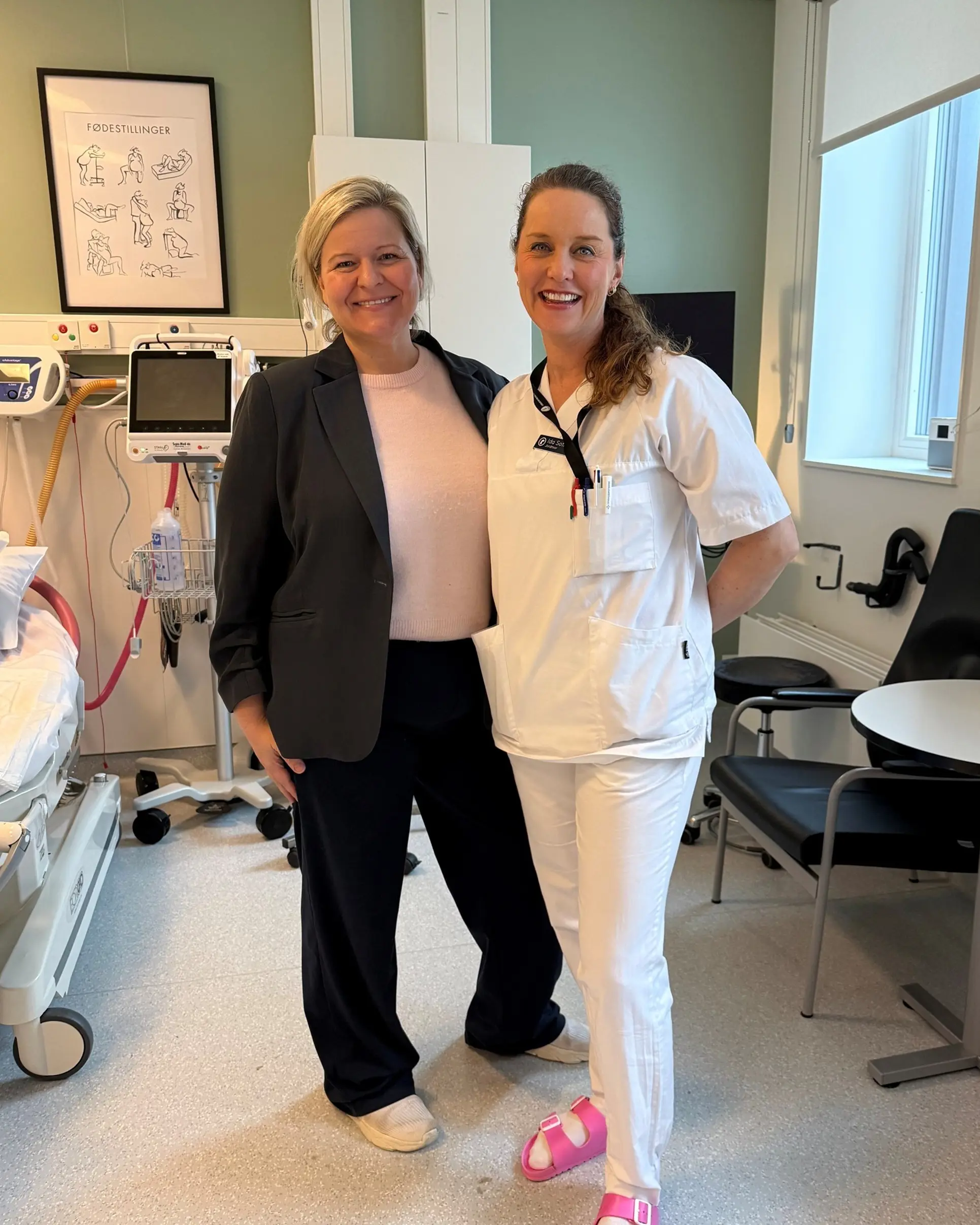 Marianne Linde og Ida Sofie Øvrum