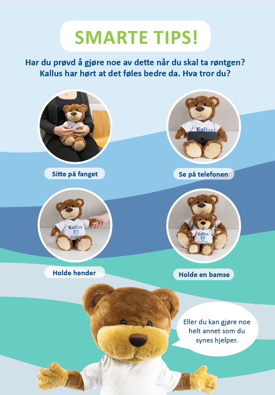 smarte tips til barn som skal ta røntgen