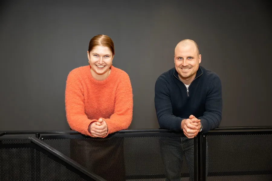 Susanne Riste Tvedt og Christian Sundstrøm