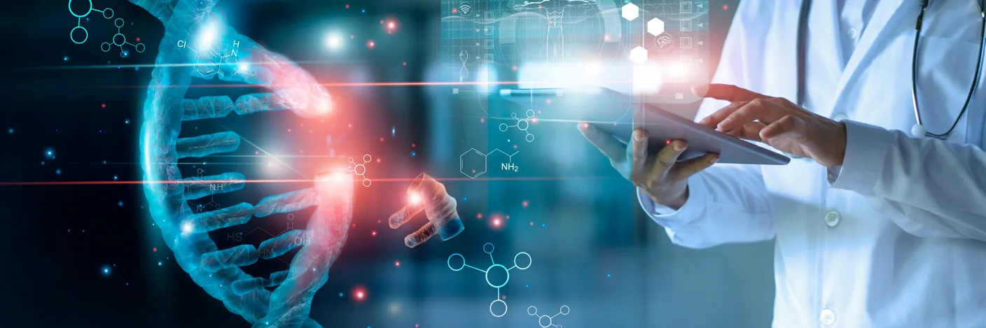 Illustrasjon: Et hologram