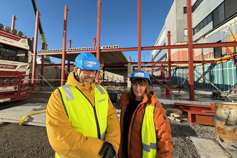 Ståle André Wiig og Heidi Hurrød Olafsen