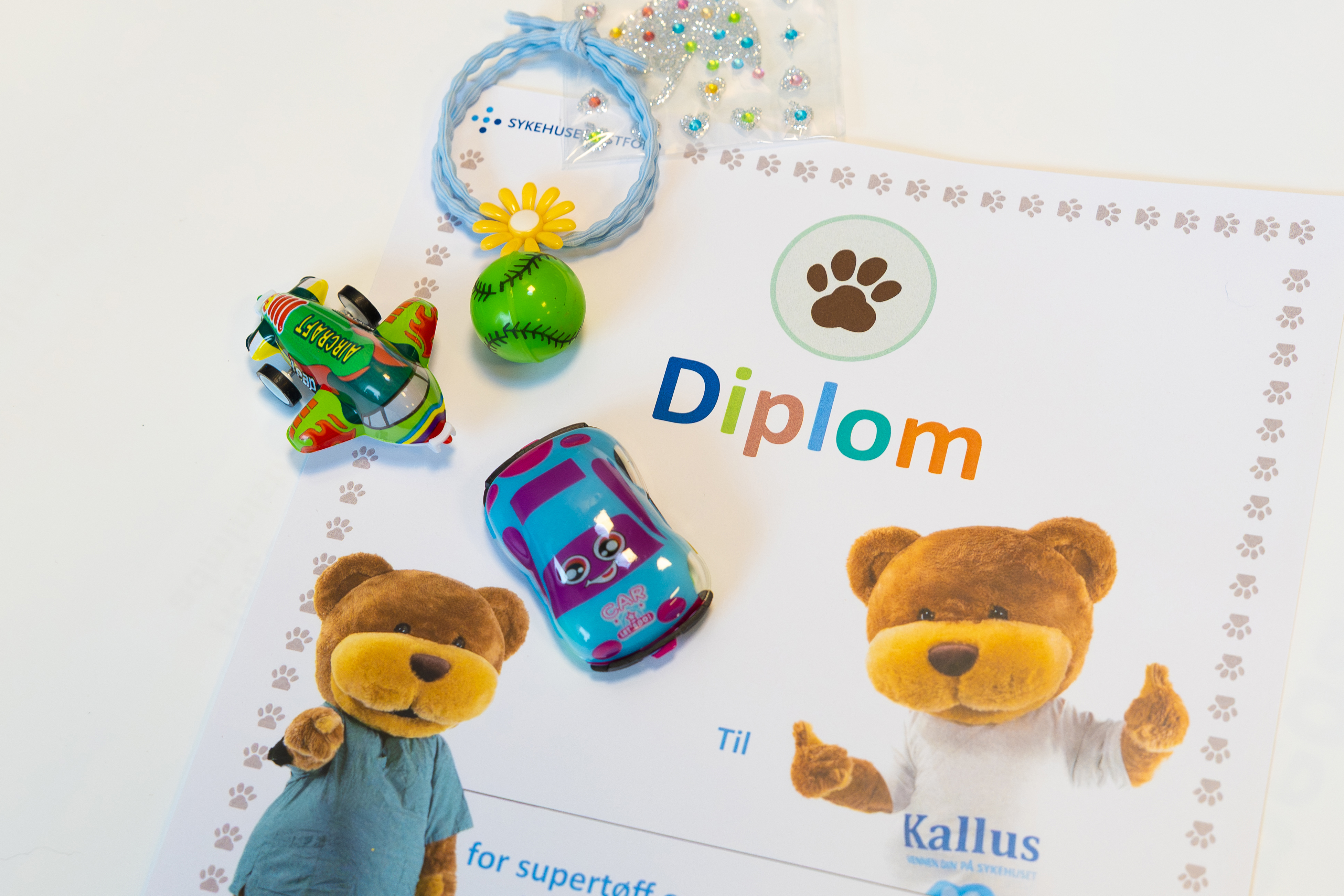 premier til barn på sykehus