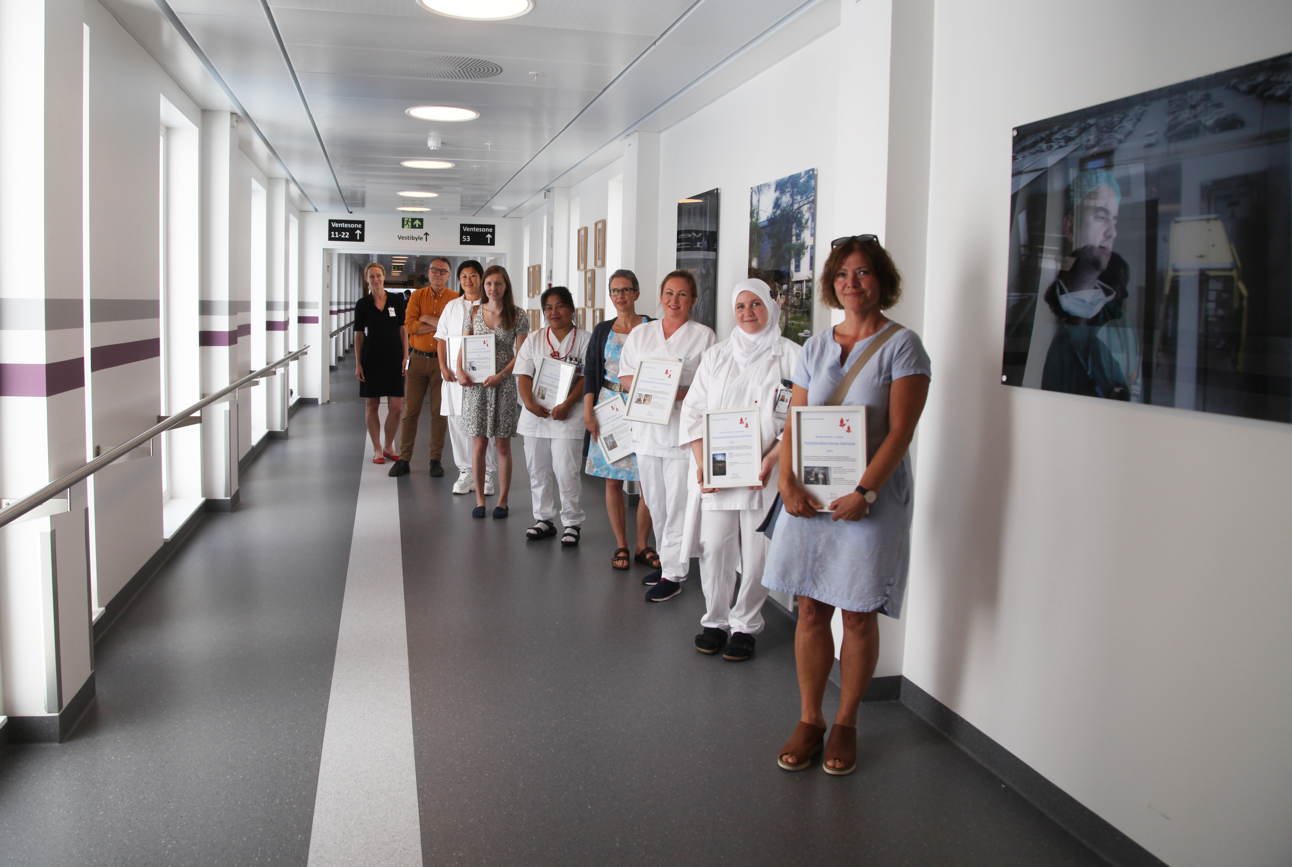 Finalistene i fotoutstillingskonkurranse