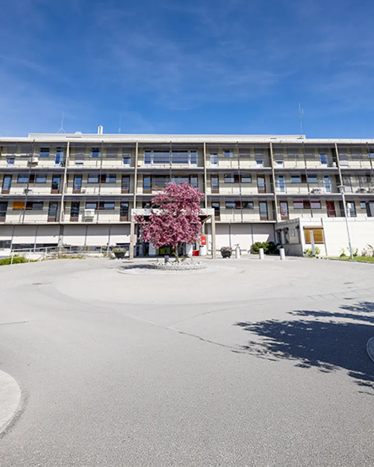 Inngangsparti Sykehuset Østfold Moss