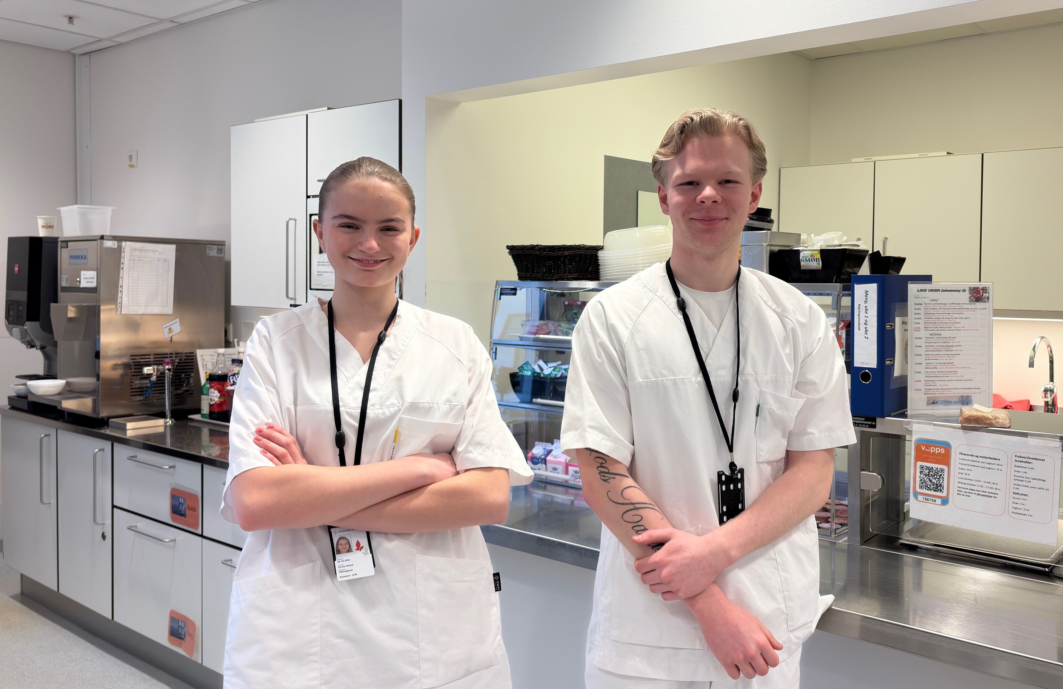 Emma Alstad Valborgland og Lukas Linder Hentze