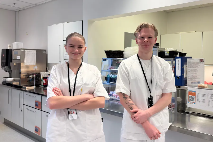 Emma Alstad Valborgland og Lukas Linder Hentze