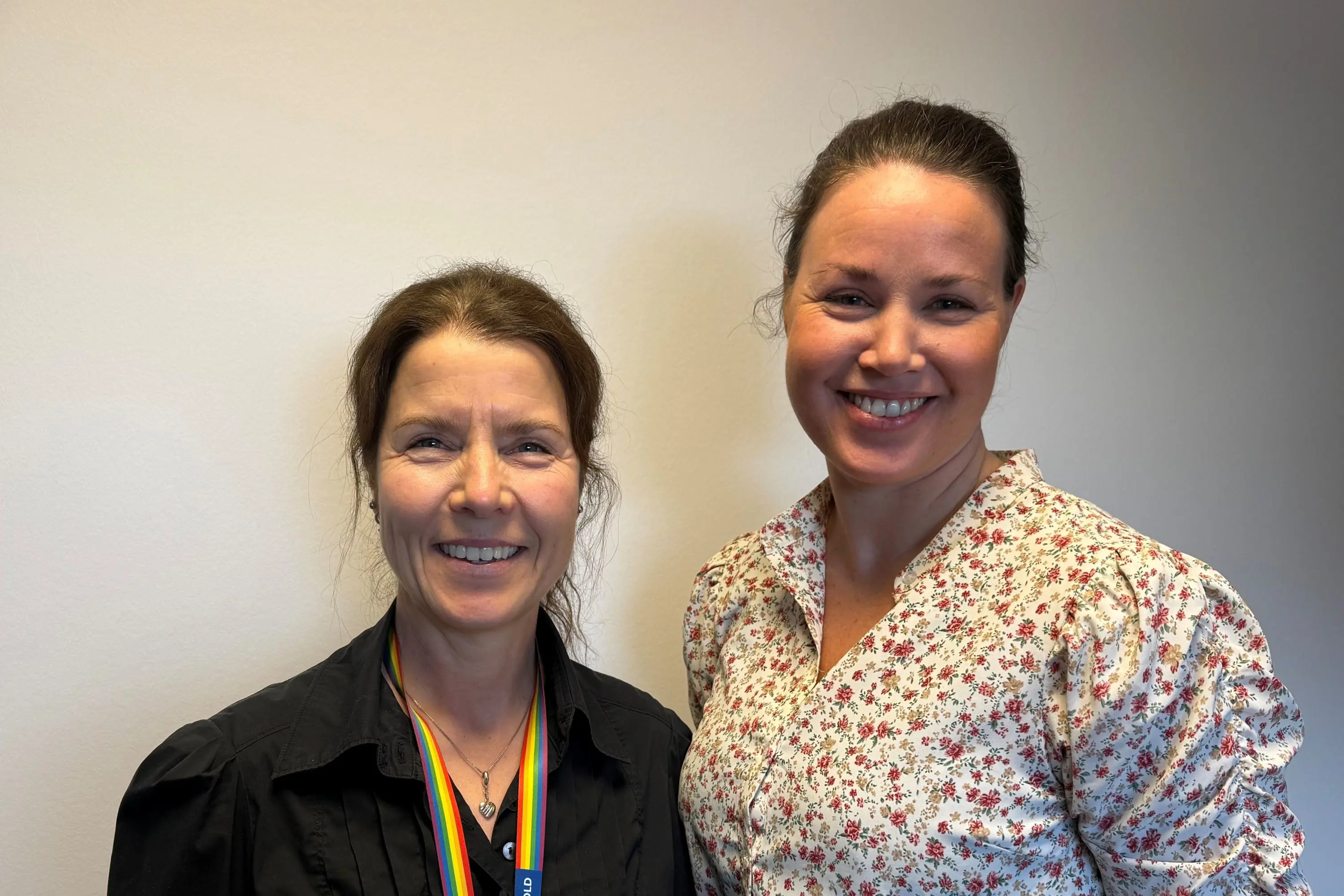 Irene Nordrum Hareide og Therese Bro Kristoffersen