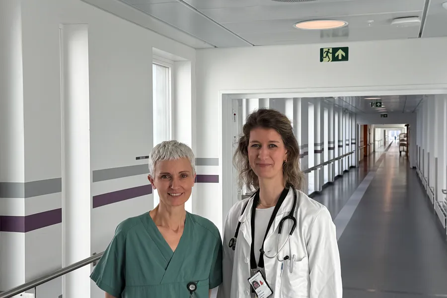 Grethe Heitmann og Kristin Kvakkestad