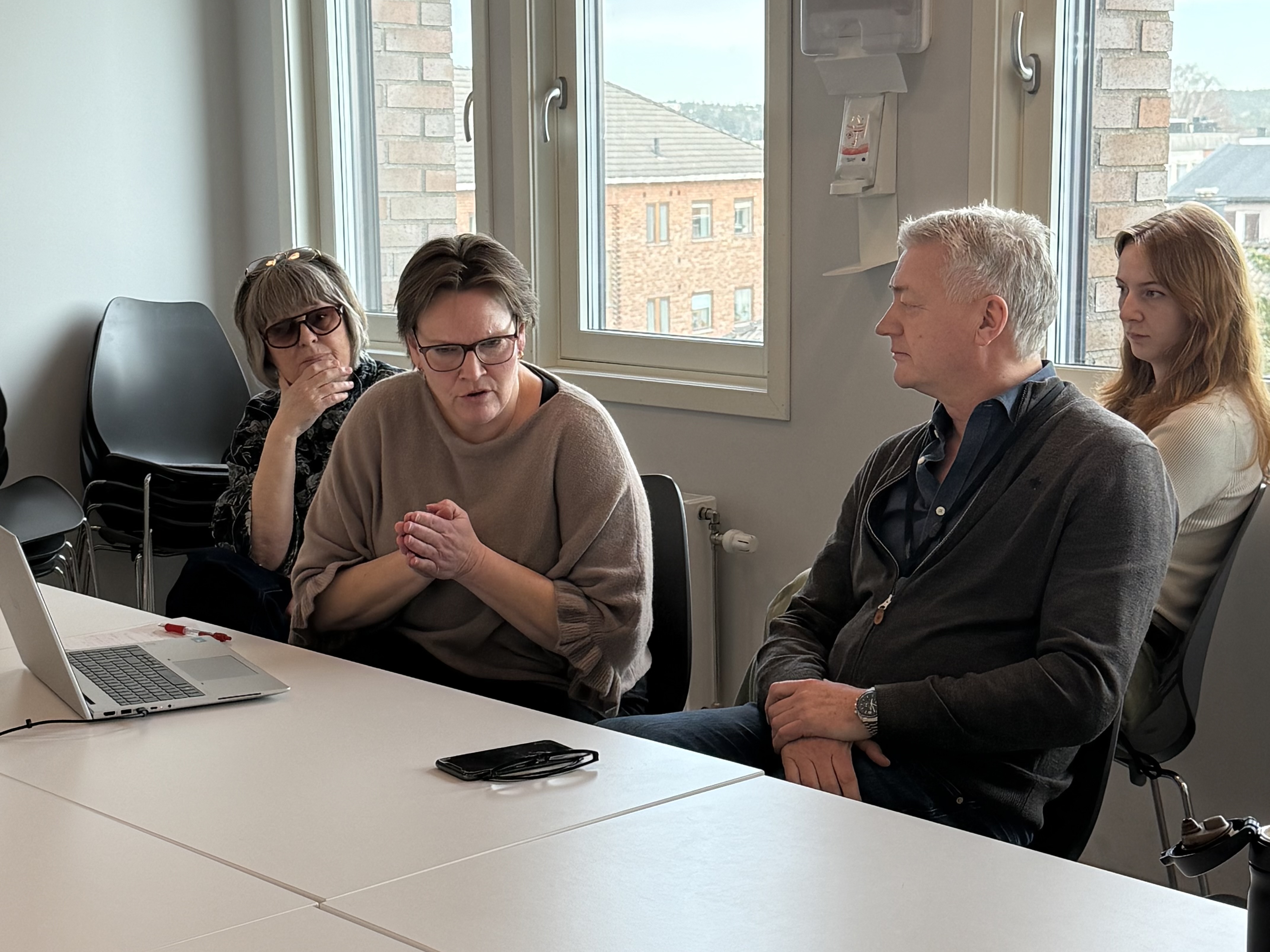 møte med nevroteamet på HABU