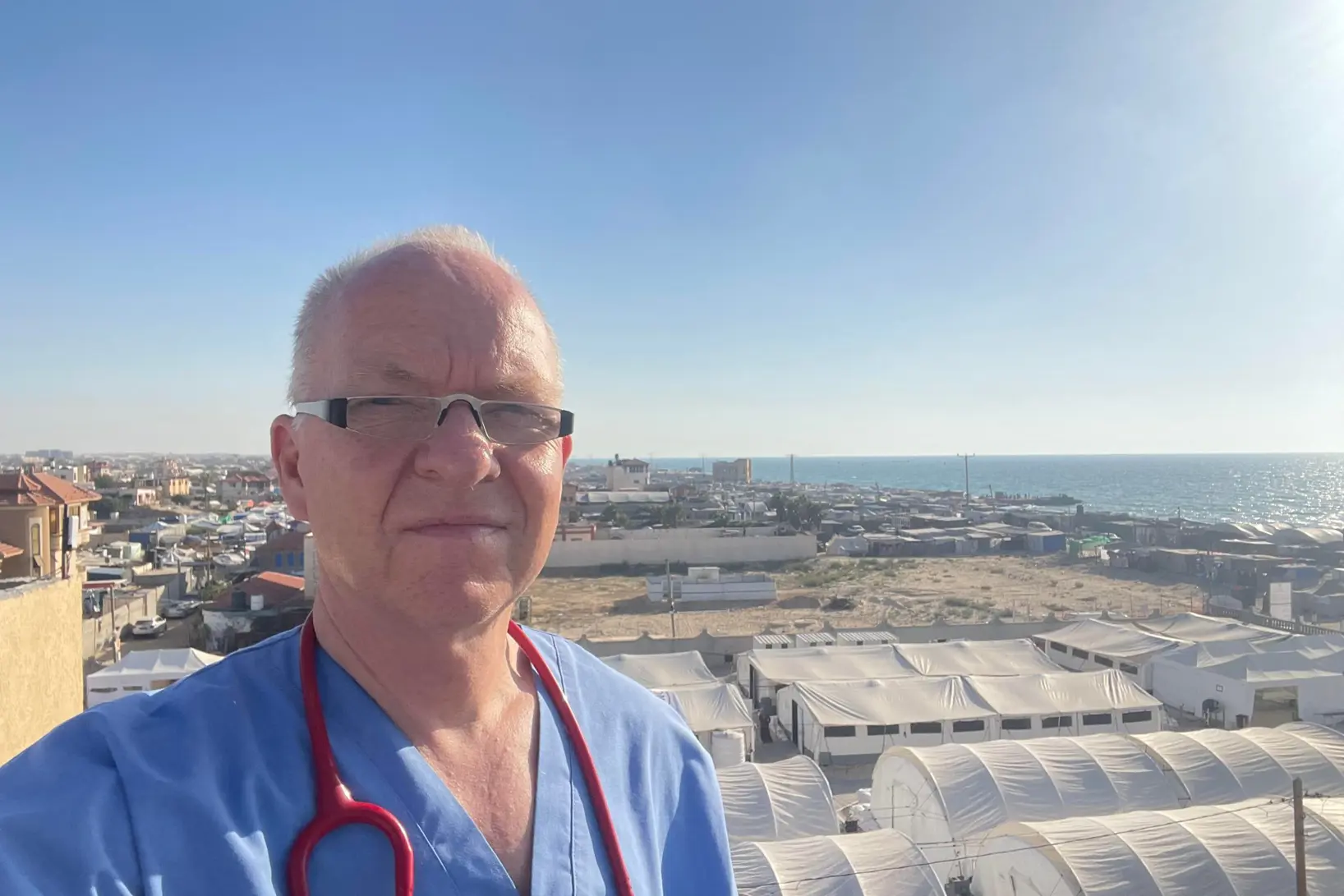 Harald Hurum i Gaza