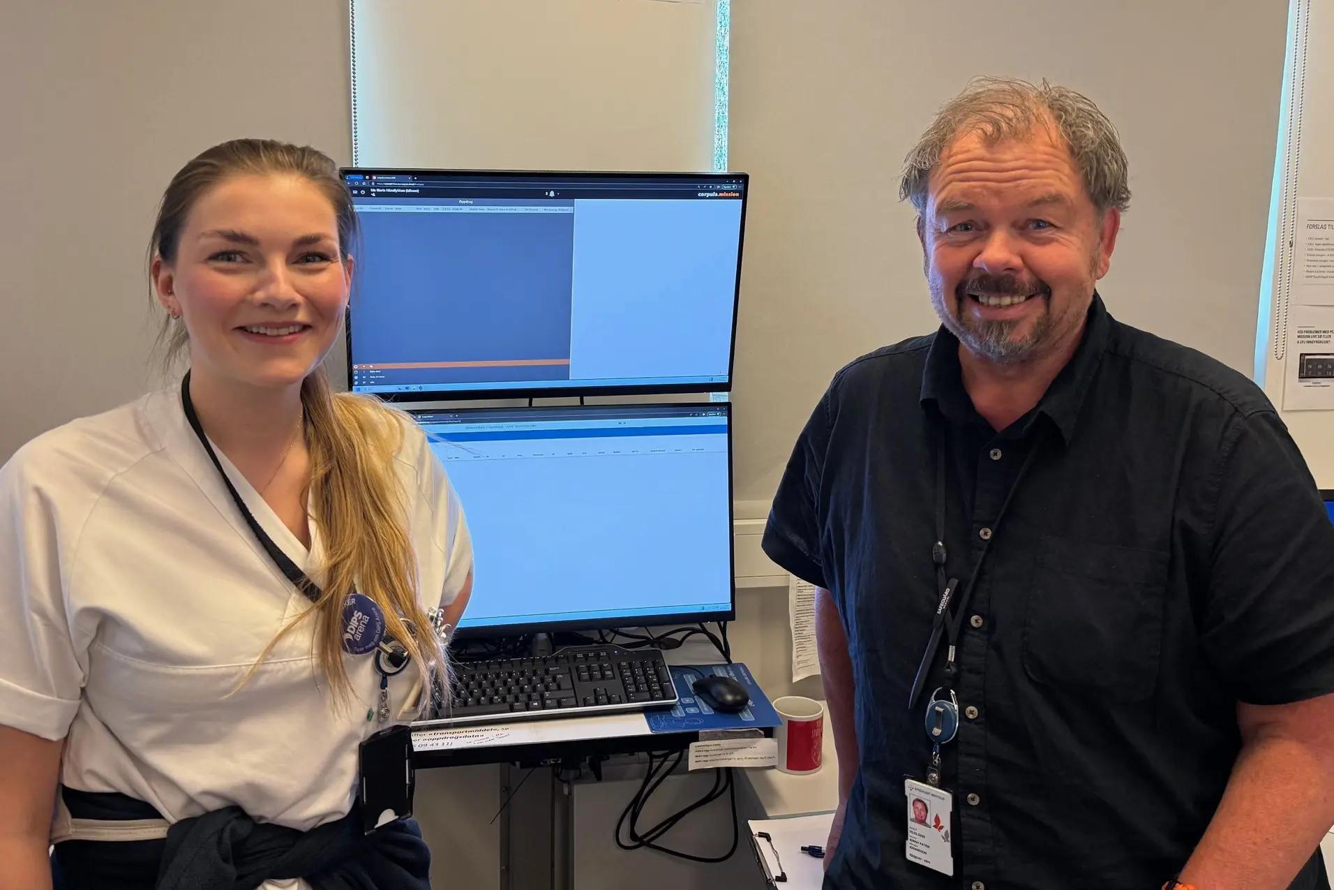 Mathilde Nedberg Pettersen og Jonny Johansson