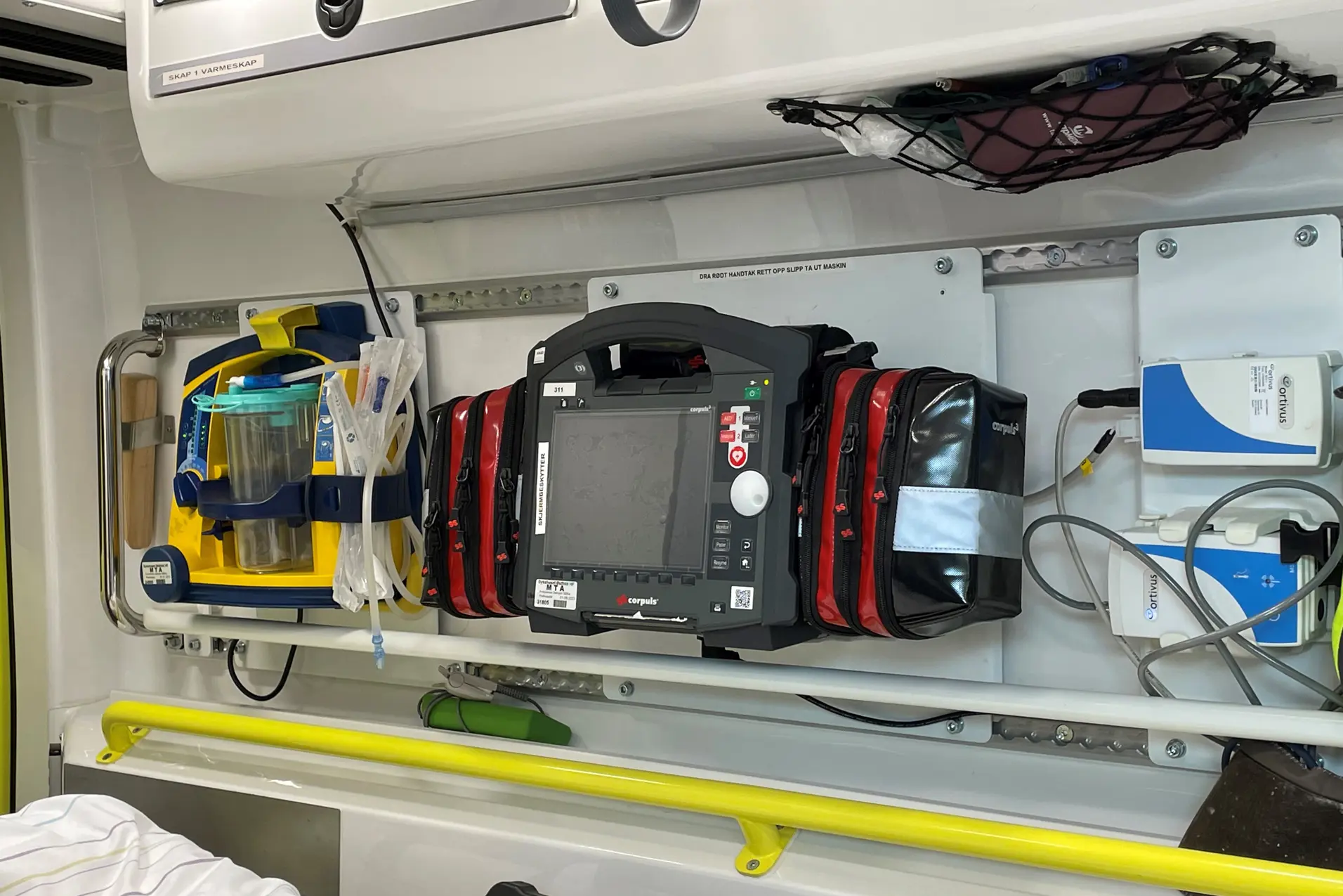 Multimonitor i ambulanse