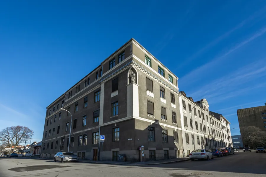 Fredrikstadklinikken, fasaden