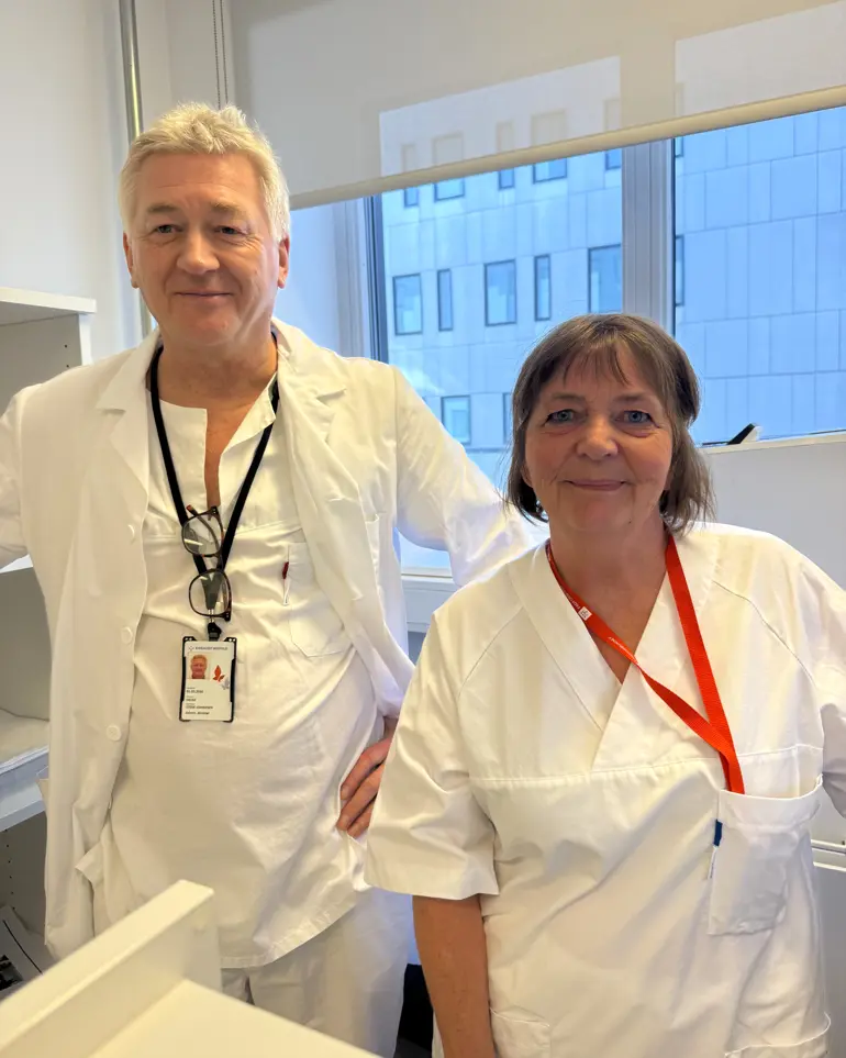 Nina olsen og Helge Stene-Johansen