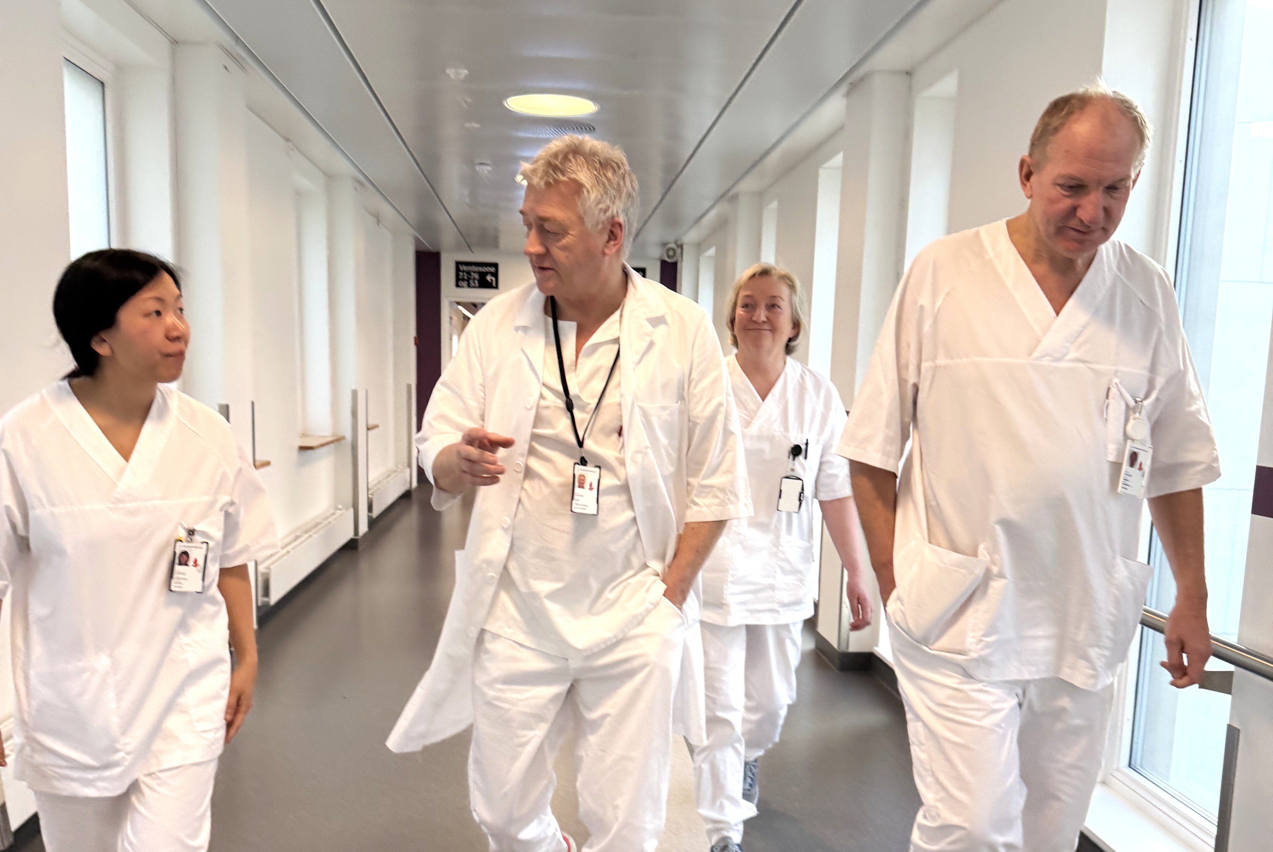 medarbeidere i gang, gastropol