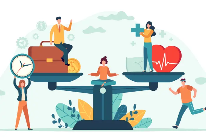 Noen få personer som jobber på en maskin