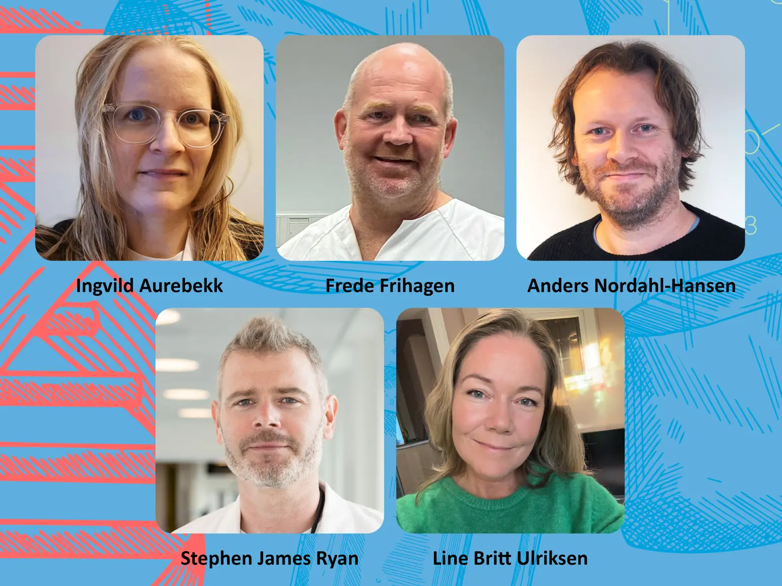 Forskere som skal presentere forskningen sin 21. mai