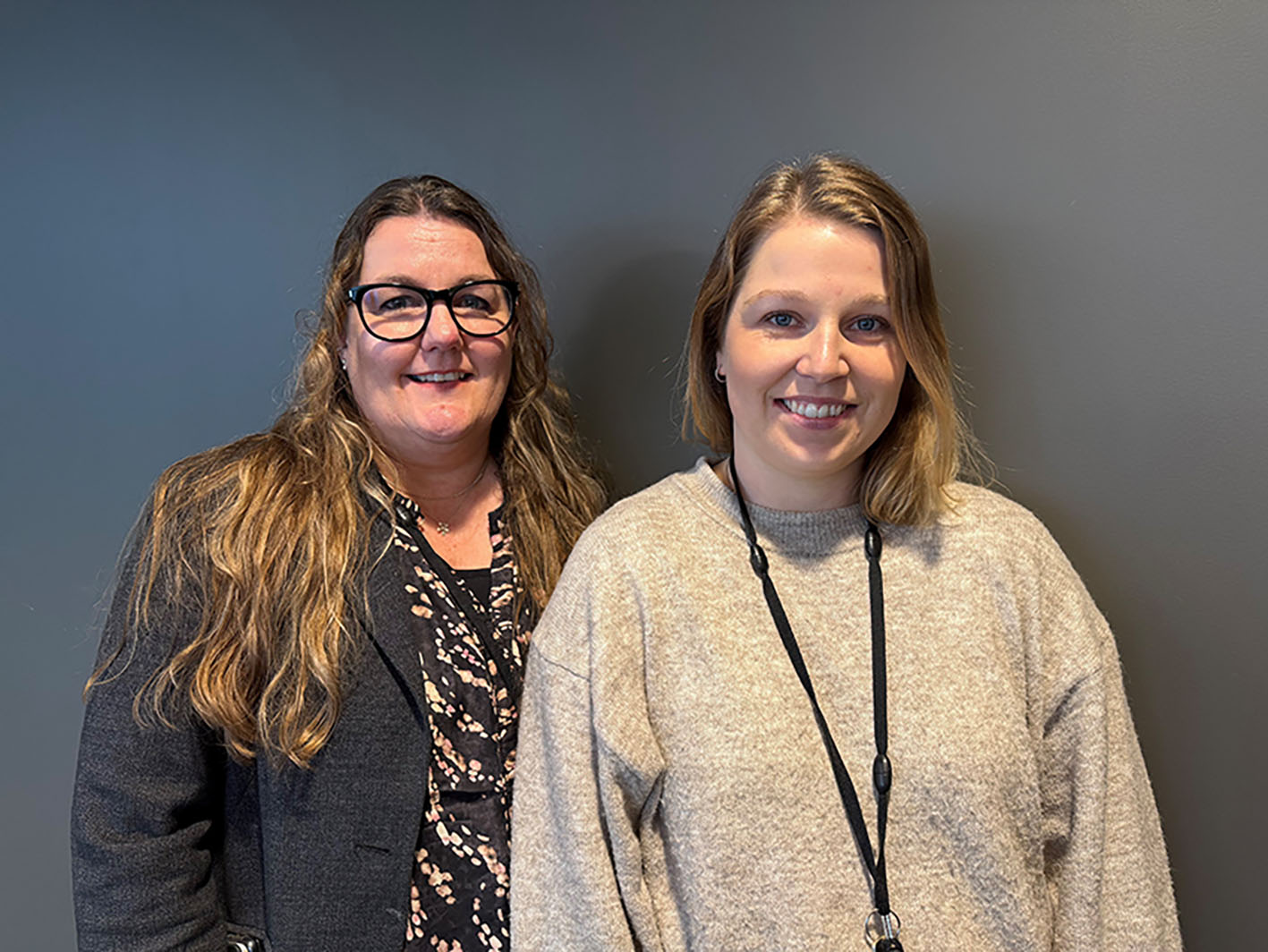 Mona Pedersen Unnerud og Marie Hovland