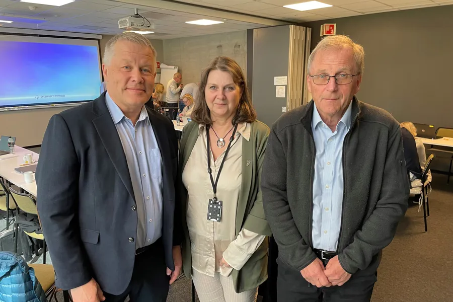 Petter Brelin, Britt Fritzman og Morten Reymert