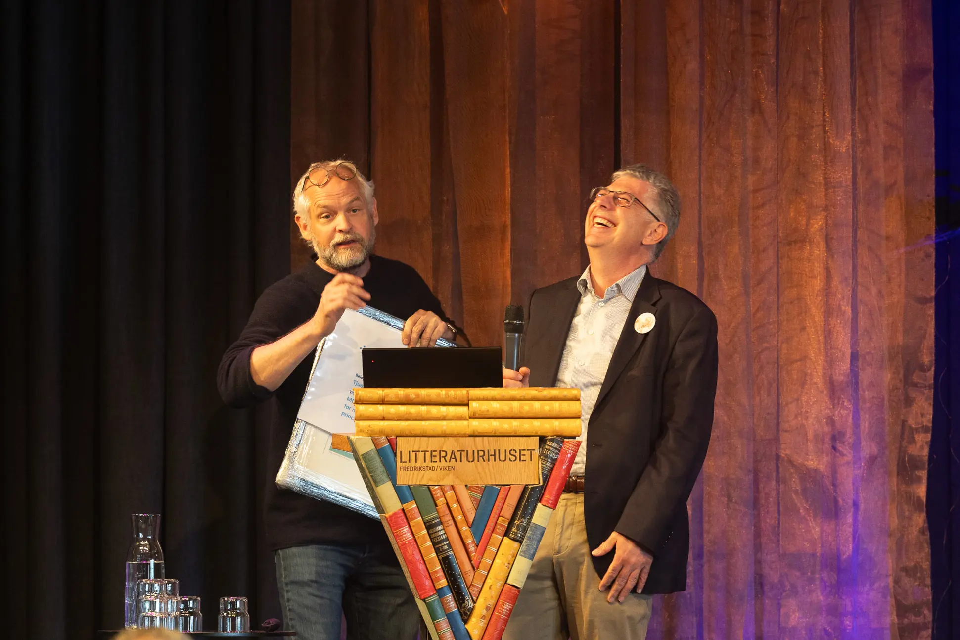 Mark Berthold-Losleben og Waleed Ghanima