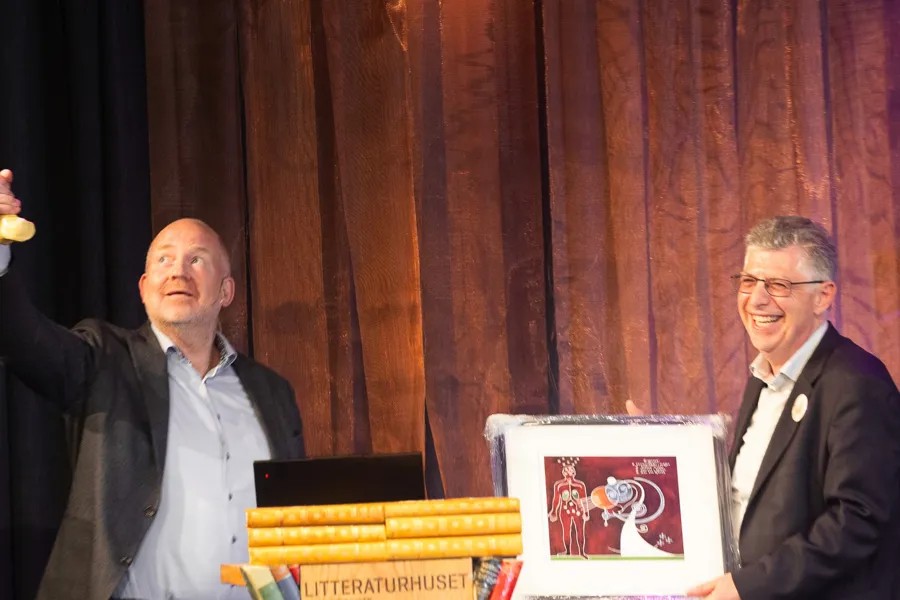 Frede Frihagen og Waleed Ghanima