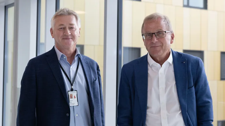 Helge Stene-Johansen og Morten Reymert