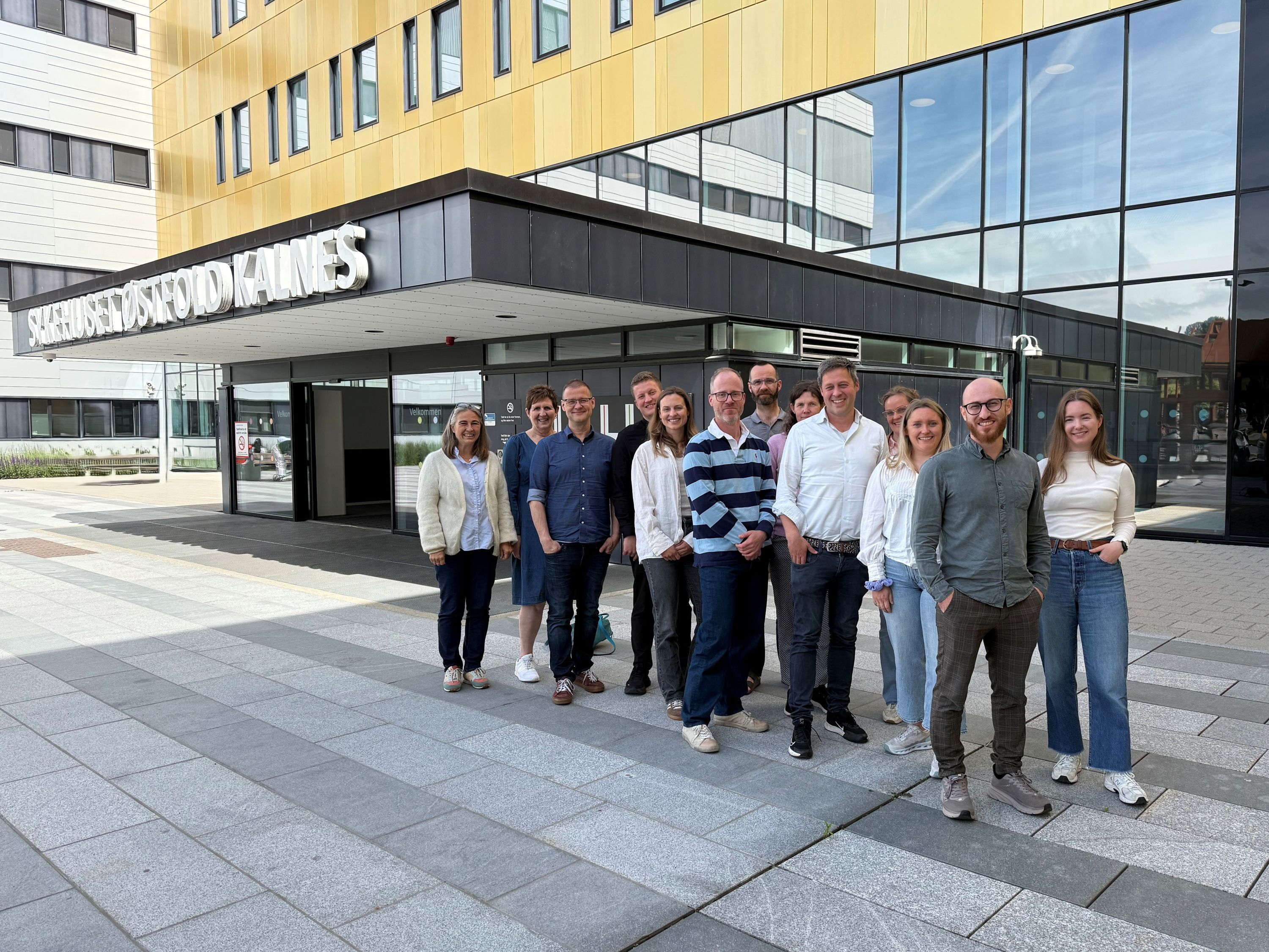 Hele nettverket for spiseforstyrrelser med representanter fra fra seksjon for spiseforstyrrelser ved DPS sør ved Sykehuset i Østfold, spiseforstyrrelsespoliklinikken ved Sykehuset i Vestfold, Bergen Center for Brain Plasticity og regional avdeling for spiseforstyrringar i Bergen.