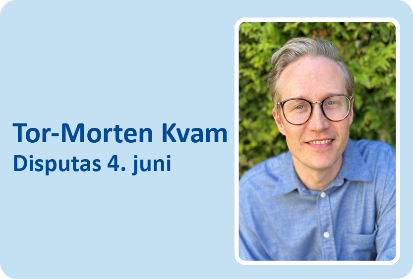 Tor-Morten Kvam disputerte 4. juni
