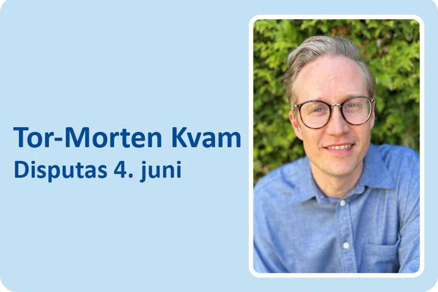 Tor-Morten Kvam disputerte 4. juni