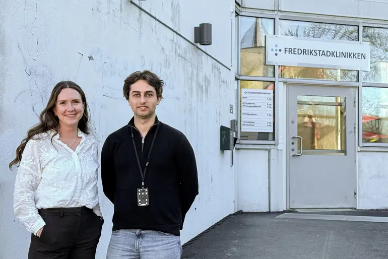 Adrian Lundborg Silva og Hilde Vagstad Eldring