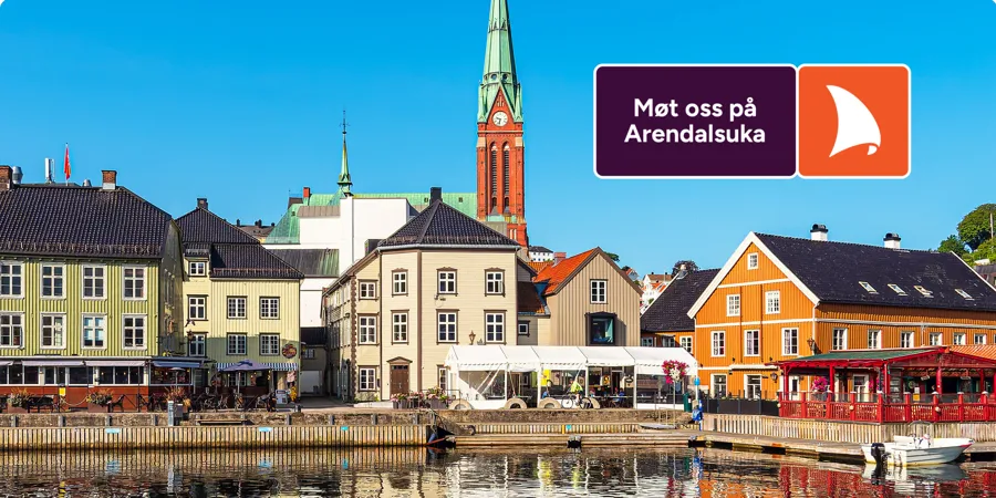 Arendal med logo