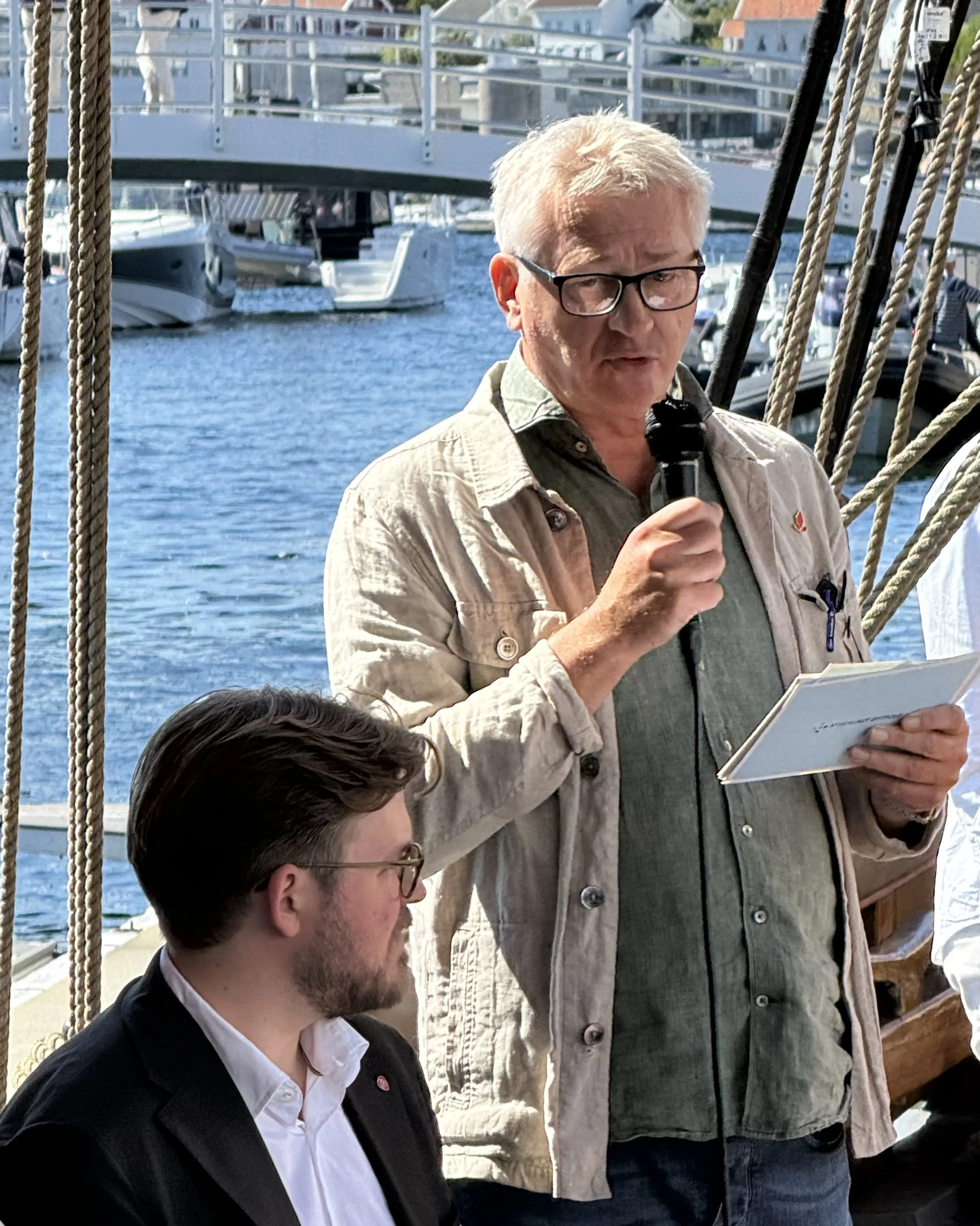 Helge Stene-Johansen ledet arrangementet