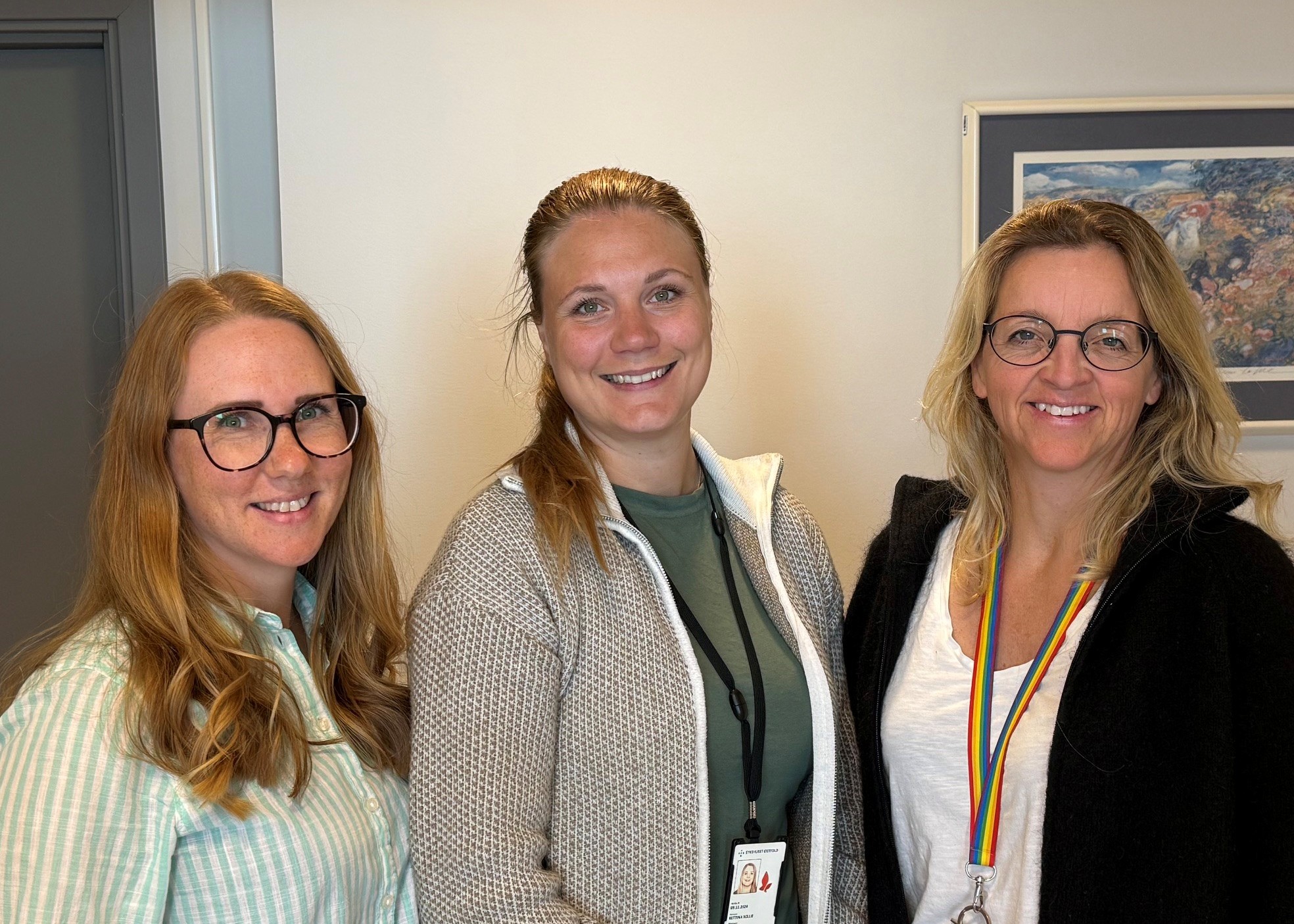 Aina Norbom, Bettina G. Padoin, Sunniva Haftorn Jordheim
