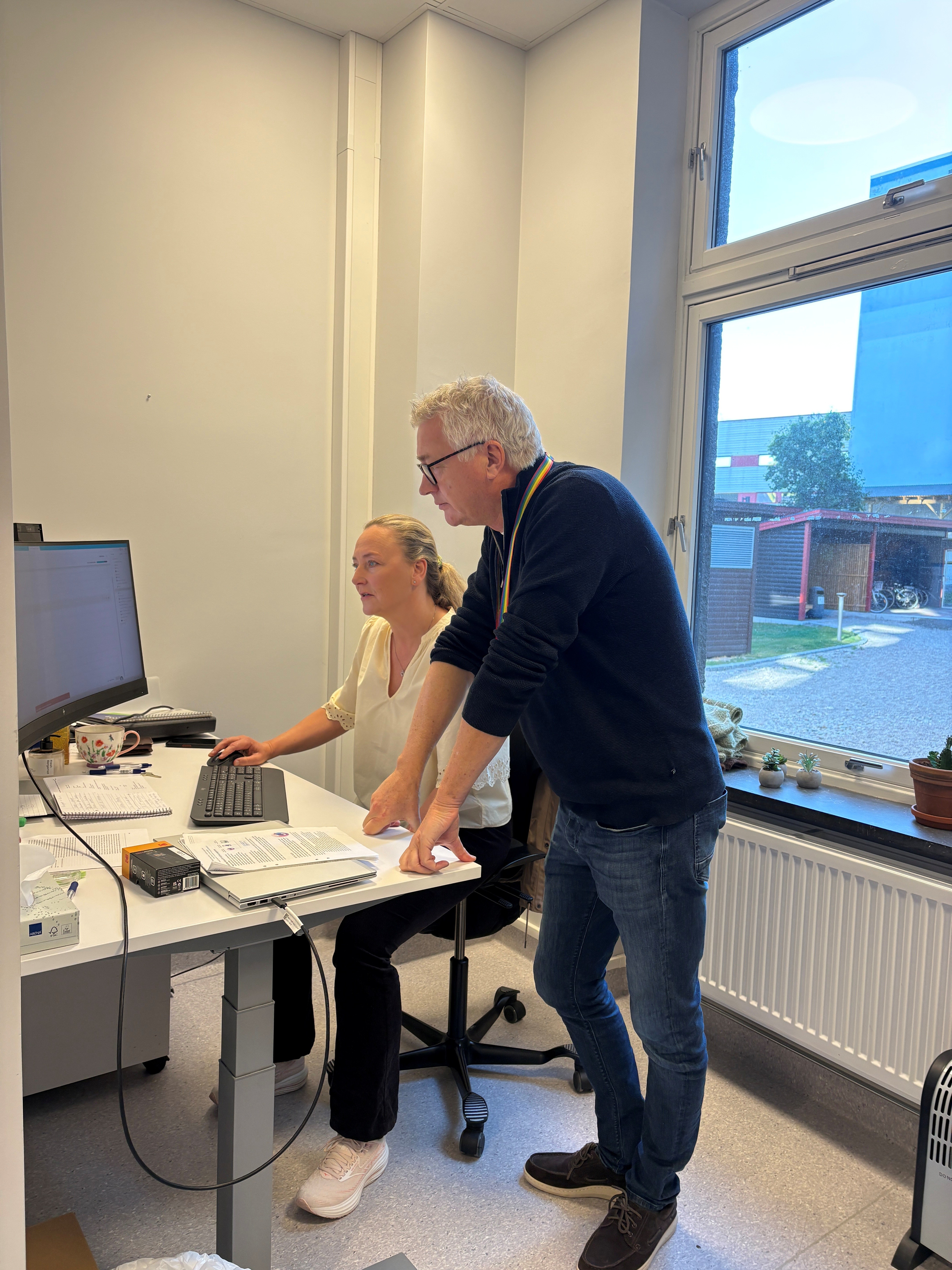 Malin Paulsen og Helge Stene-Johansen