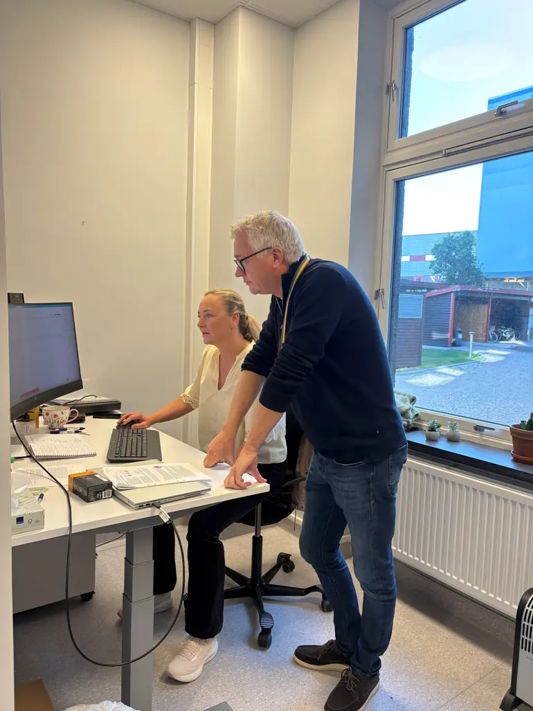 Malin Paulsen og Helge Stene-Johansen
