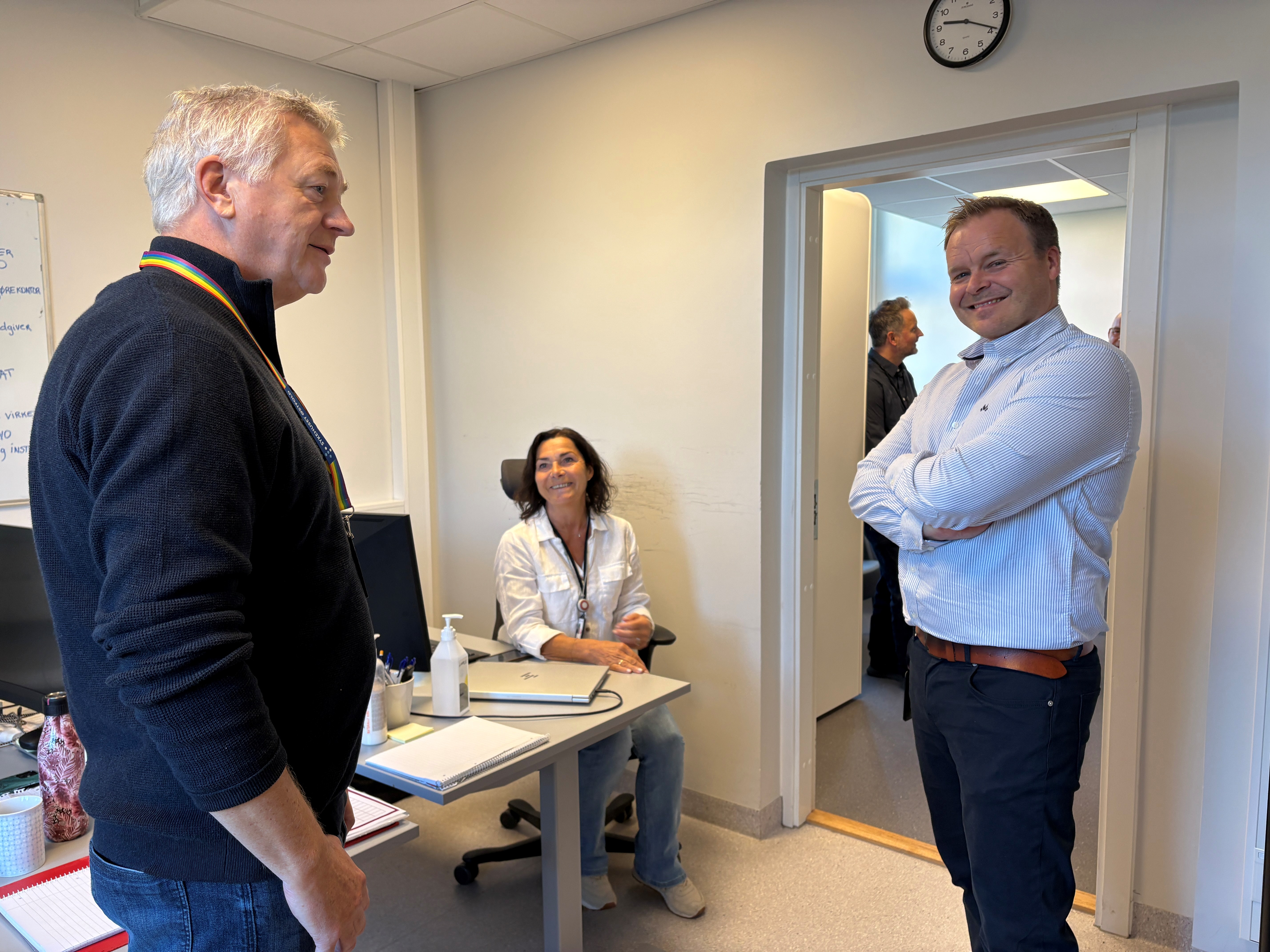Helge Stene-Johansen, Anne Broks og Mats Georg Johannessen