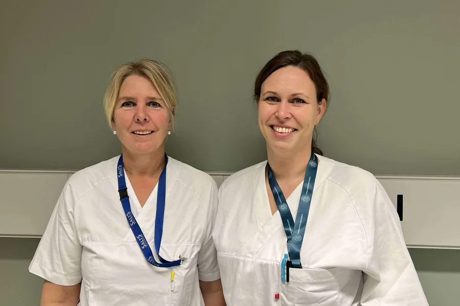 Monica Glemminge og Marie Vigen Andersen