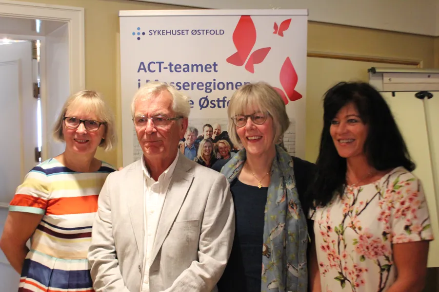 Irene Dahl Andersen, Knut Michelsen, Anne Grethe Erlandsen og Heidi Bye