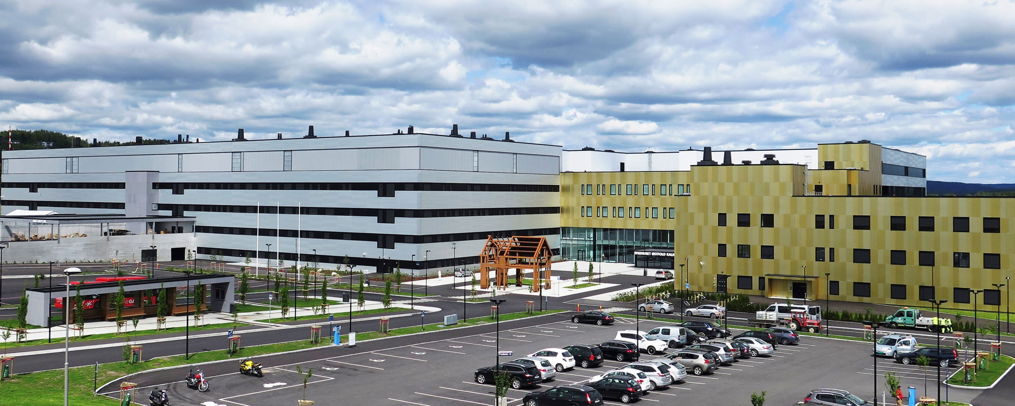 Bilde av sykehuset på Kalnes