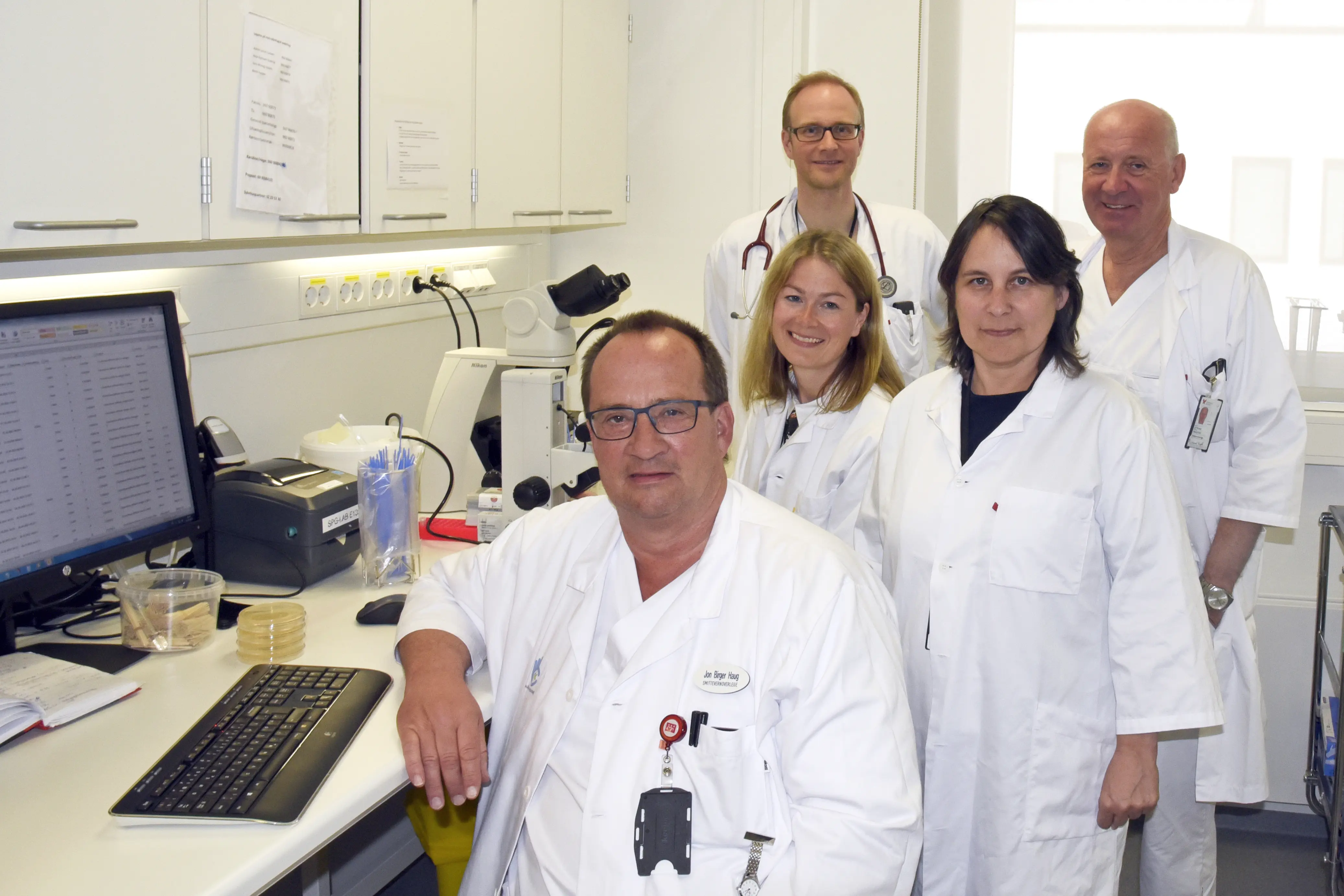 Bilde av Øystein Simonsen,  Jetmund Ringstad,  Sara Debes, Christine Jonassen og Jon Birger Haug