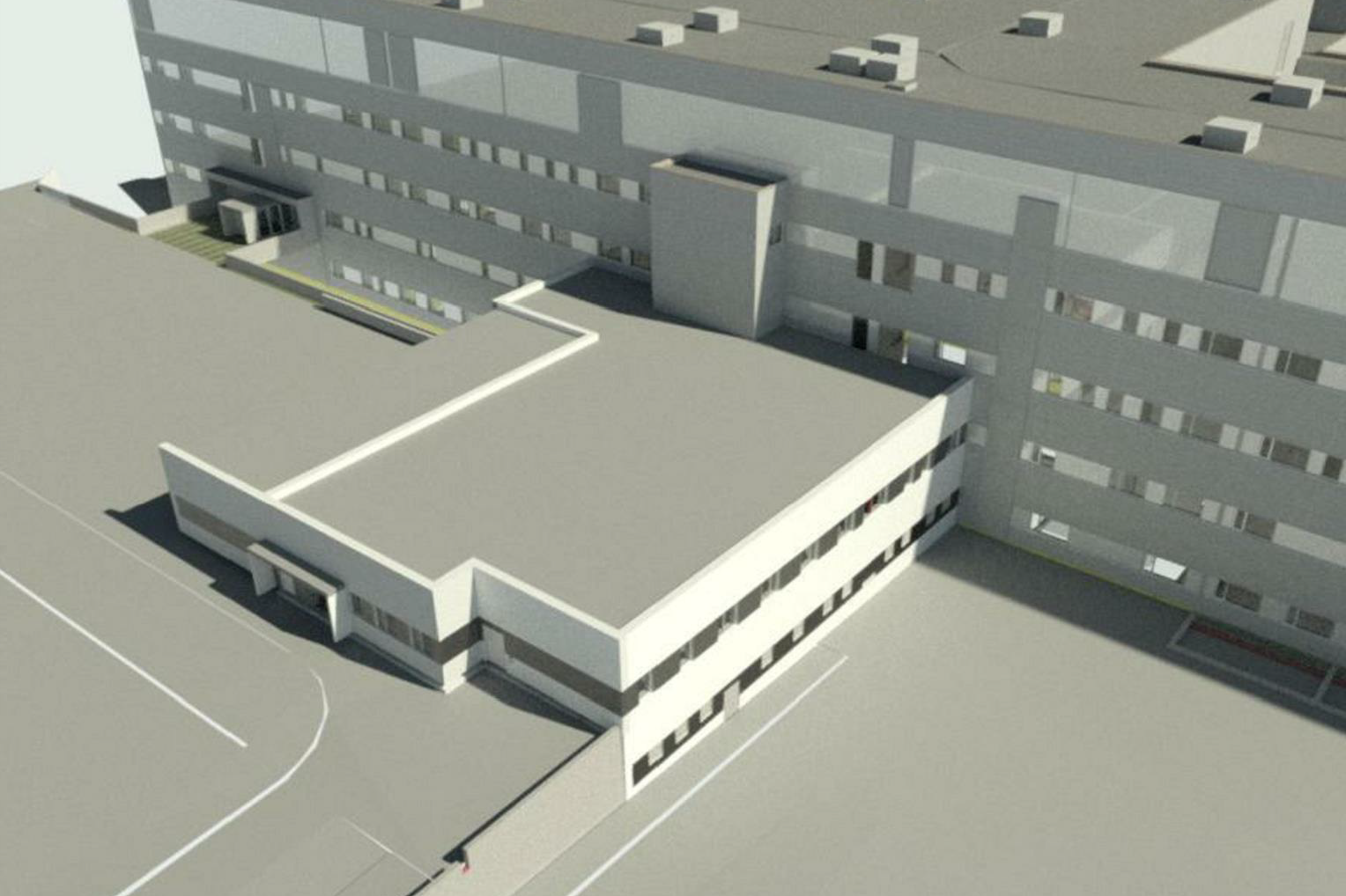 Illustrasjon nytt akuttmottakbygg