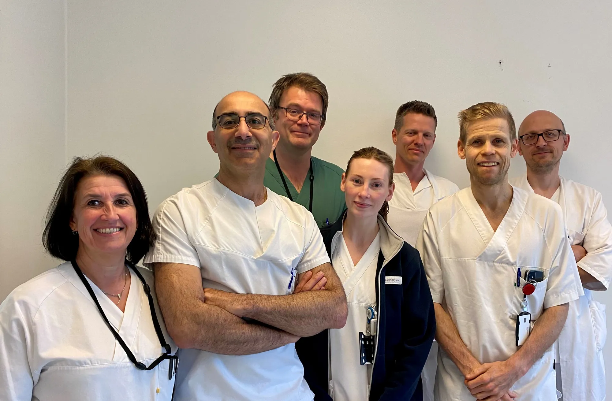 Teamet fra Complex Patient Unit