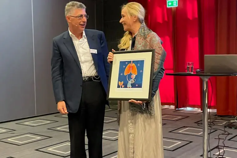 Waleed Ghanima og Stine Bernitz