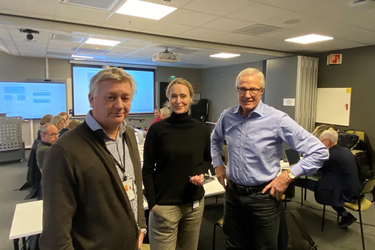 Helge Stene-Johansen, Hege Gjessing og Torbjørn Almlid