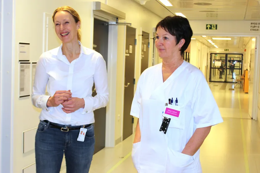 Hege Gjessing og Nina Labori