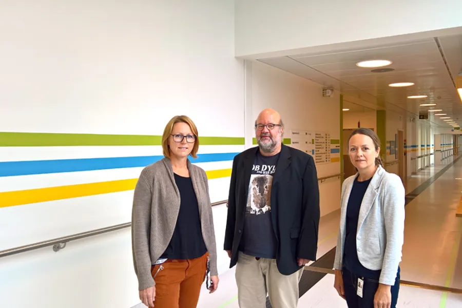 Trine Bakkevik, Kim Larsen og Anne Skauen Holum