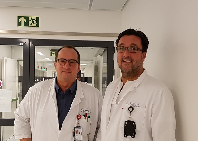 Jon Birger Haug og Peter Rancinger