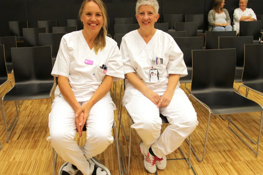 Marianne Thorsen og Grethe Møller