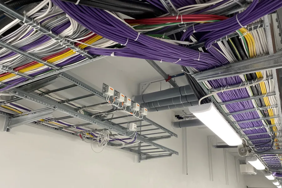 Kabling i Sykehuset Østfold Kalnes